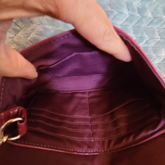 Coach Fuchsia Patent Leather Clutch EUC SOLD - Picture 13 of 13